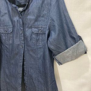 Ladies denim blouse